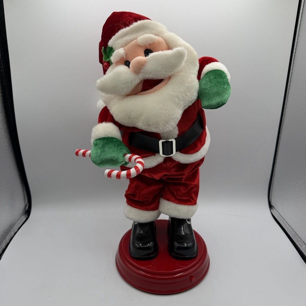 Vintage Gemmy Booty Shaking Santa Claus Dancing Christmas "Ya'll Ready for This"